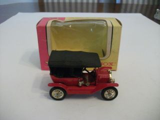 Model Of Yesteryear,  Y - 1 - 2 Ford Model T - Issue 6,  Rare Black Textured Roof