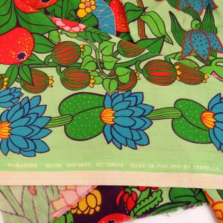 Vintage 70s Tampella Fabric from Finland 