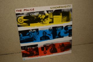 A A&m The Police " Synchronicity " Vinyl Record / Lp