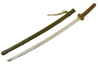 MINTY WWII Japanese Samurai Sword Officer SHIN GUNTO World War 2 KATANA BLADE 2