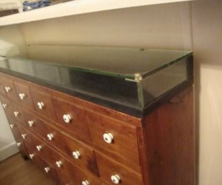 Antique Counter Top Display Case General Store Haberdashery 1920 - 1930