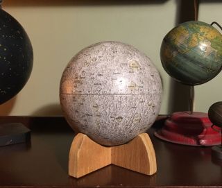Replogle Tin 6” Lunar Moon Globe Apollo