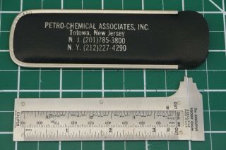 The Executive Pocket Chum 3” Vintage Stainless Steel Vernier Caliper W Case Usa