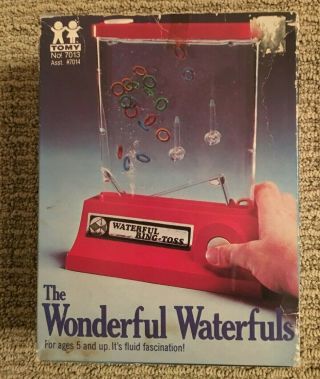Vintage Tomy Wonderful Waterful Ring - Toss Game