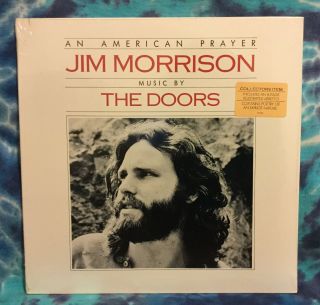 Jim Morrison Lp An American Prayer 1978 Press Doors