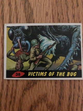 1962 Topps Mars Attacks Card 38 Victims Of The Bug - Near Mint/ 2