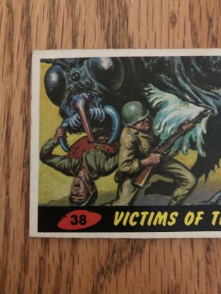 1962 Topps Mars Attacks Card 38 Victims Of The Bug - Near Mint/ 3
