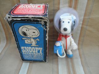 Vintage Snoopy Astronaut In Space Suit