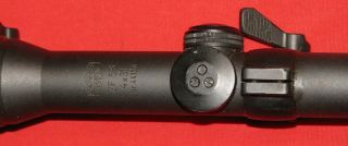 KAHLES ZF 58 / 4 x 31 Sniper rifle scope with mount 2