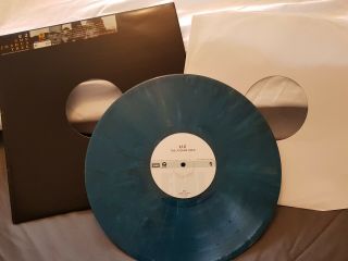 U2 The Joshua Tree Rare Limited Edition Promotional Blue Marble Vinyl Lp 1987