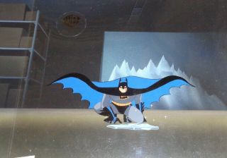 Batman Animated Series Cel Batman Ice OBG 2