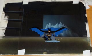 Batman Animated Series Cel Batman Ice OBG 3