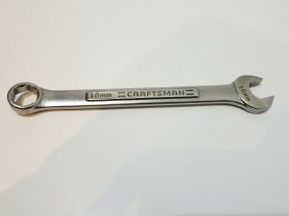 Vintage Craftsman Usa 6 Point Metric 16mm Combination Wrench Va Series 42873