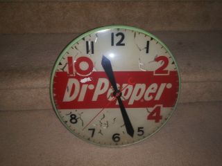 Dr Pepper Light Up Clock From The 50 