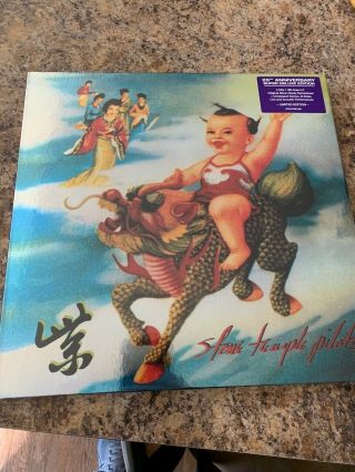 Stone Temple Pilots Purple Vinyl 25th Anniversary Deluxe Edition 3 Cd 1 Lp