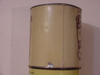 OLD DOMINION ONE GALLON OYSTER TIN CAN BALTIMORE MARYLAND MD 3
