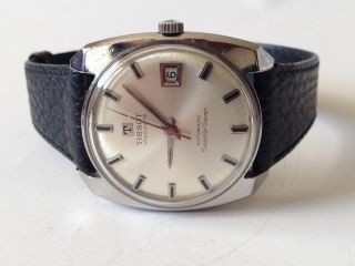 Vintage Watch Tissot Visodate Automatic Seastar Seven - Steel Date
