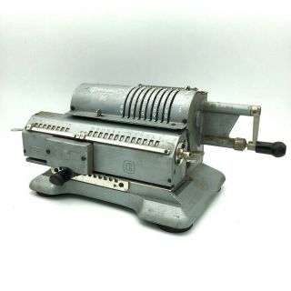 Vintage Antique Feliks M Adding Machine Ussr Calculator Kursk Collectible Rare