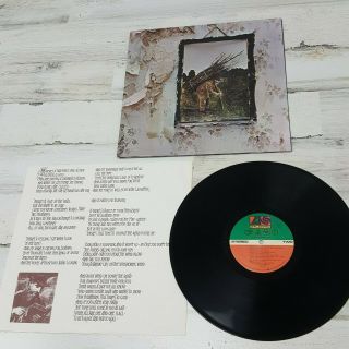 1971 Led Zeppelin Zoso Vi R 112014 Atlantic Lp Vinyl Album Untitled
