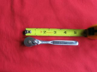 Pre - Owned Craftsman - V - 43186 1/4 " Drive Ratchet Wrench With Quick Release