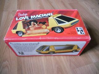 Dodge Love Machine 1/25 Imc Model Kit Box Only With - George Barris