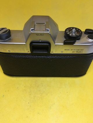Vintage Rollei Rolleiflex 35 camera with Carl Zeiss Planar lens SL 35 3