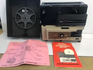 Vintage Kodak M110 Instamatic 8 & 8mm Film Movie Projector -
