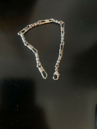 James Avery Fishers Of Men Sterling Silver 925 Bracelet Vintage 8.  25 " 14,  Grams