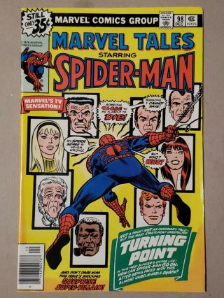 Spider - Man 121 In Marvel Tales 98 Death Gwen Stacy Mark Jewelers Insert