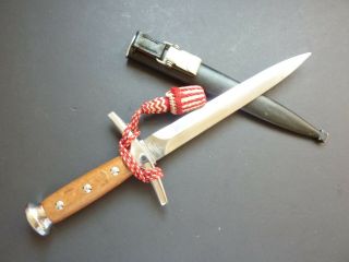 Very M.  1943 Swiss Army Officers Dagger With Portepee/knot
