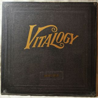 Pearl Jam Vitalogy 1st Press 1994 Lp Vinyl Not For You Spin Black Circle