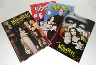 Tv Comics The Munsters 1 2 And 3 Monster Comic Book 1997,  Variant Photo Cover 2