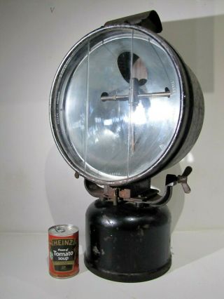 Vintage Tilley Hendon Flood Lamp Search Light Large Pressure Kerosene Old