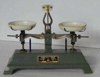 Vintage Siga Balance Scale With Bowls
