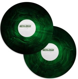 Metal Gear Solid Mgs Game Vinyl Record Soundtrack 2 Lp Green Smoke Mondo Konami