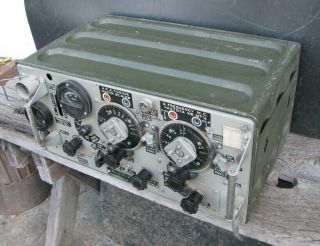 Wwii Wireless Set No.  19 Mk Ii Tank Radio Transceiver Signal Corps