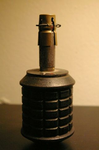 Wwii Japanese Grenade Type 97 Inert Trench Art Cigarette Lighter