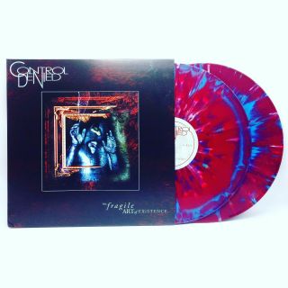 Control Denied Fragile Art Of Existence Red Blue Merge Splatter Vinyl 2xlp /300