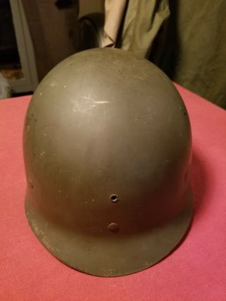 Ww2 Us M1 Helmet Liner Westinghouse 1942 Rayon Webbing Rare Marked Vet Id
