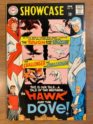 Showcase 75 1st Appearance Of Hawk And Dove