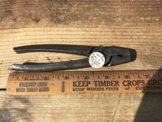 Antique Gas & Stove Pliers,  Plumbing / Fitting