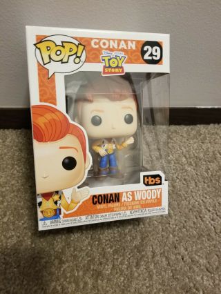 Conan Sdcc 2019 Exclusive Funko Woody Toy Story San Diego Comic Con.