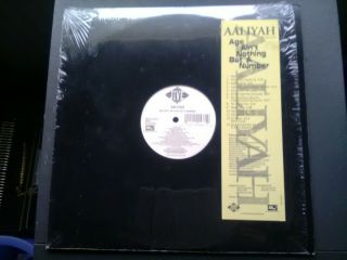 Aaliyah/age Aint Nothing But A Number.  1994 U.  S Jive Lp.