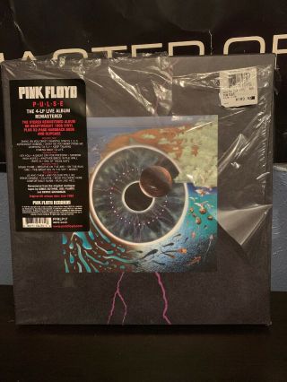 Lp Pink Floyd Pulse (4 Disc Vinyl Box Set With Book,  2018)