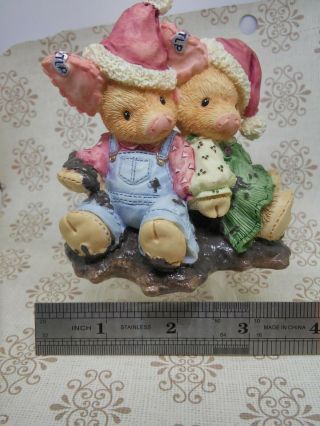 Tlp -  We Squish You A Merry Christmas " - 1995 145866 Enesco Collectible Figurine