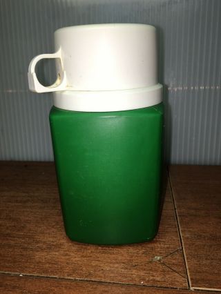 Vintage 1973 Scooby Doo Green Thermos Bottle Hanna Barbera No Stains Or Odors 3