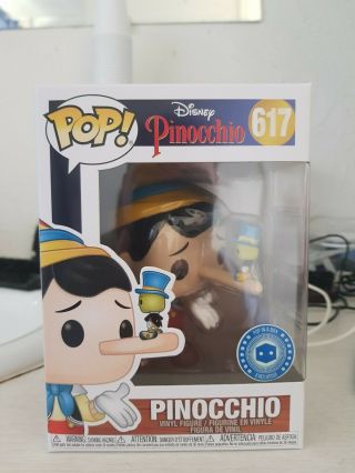 Pinocchio (lying) With Jiminy Cricket Funko Pop