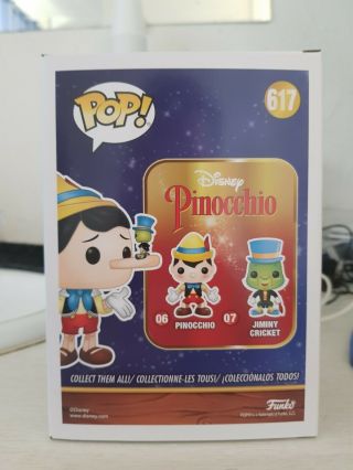 Pinocchio (Lying) with Jiminy Cricket Funko Pop 3