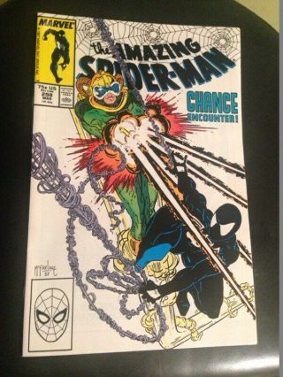 The Spider - Man 298 (mar 1988,  Marvel) Opened Once - In Plastic