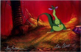 Don Bluth Autographed 1983 Dragon 